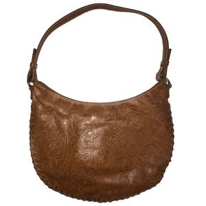 Harold’s Vintage Hand Tooled Mexican Leather bag